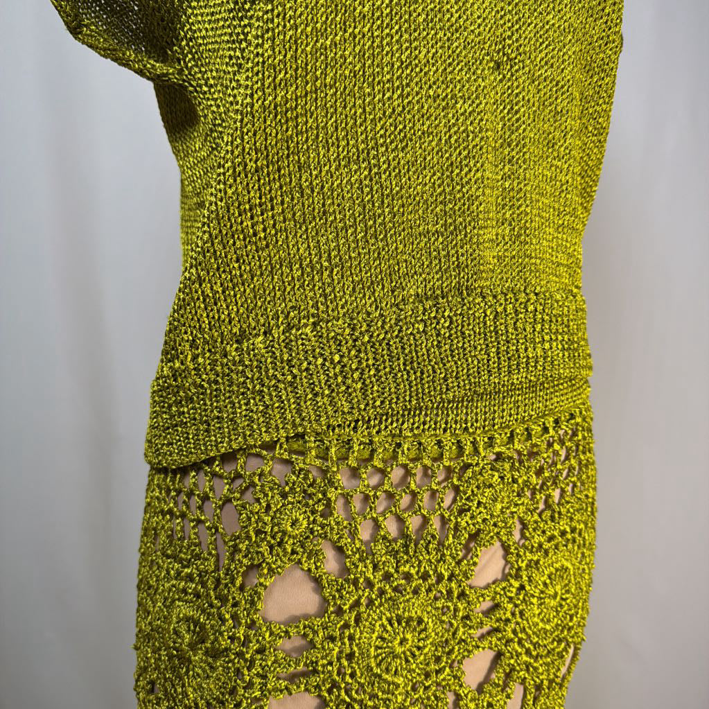 Y2K Knit 2 Piece Dress