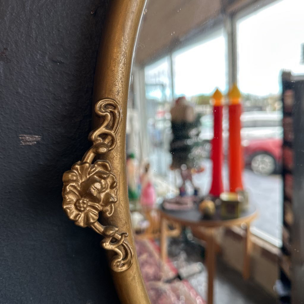 Antique Gold Ornate Mirror