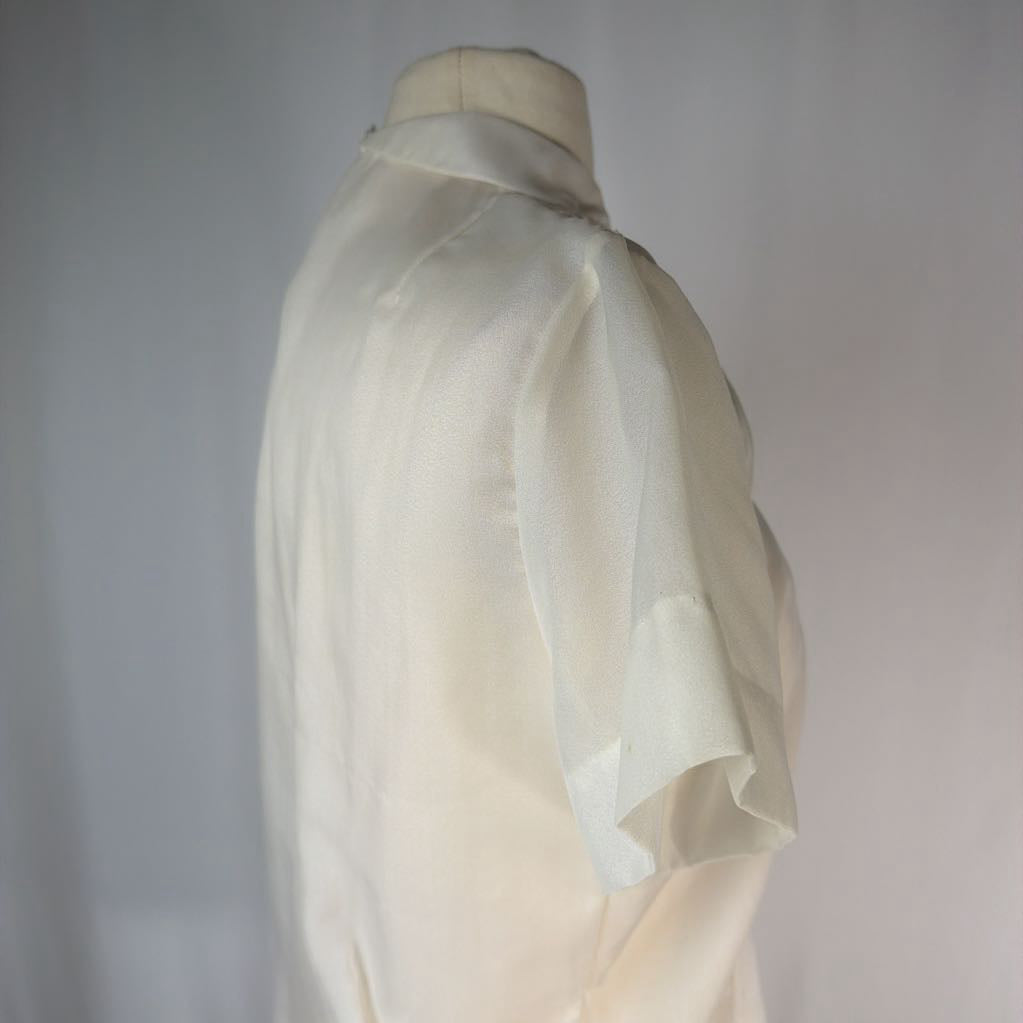 1950s Rhinestone Button Up