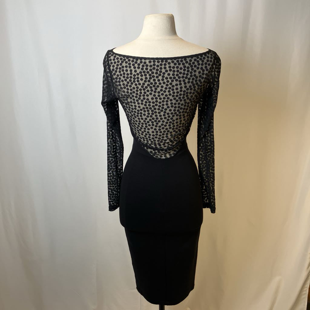 long sleeve pencil dress pattern Stretch Cotton Pencil Dress