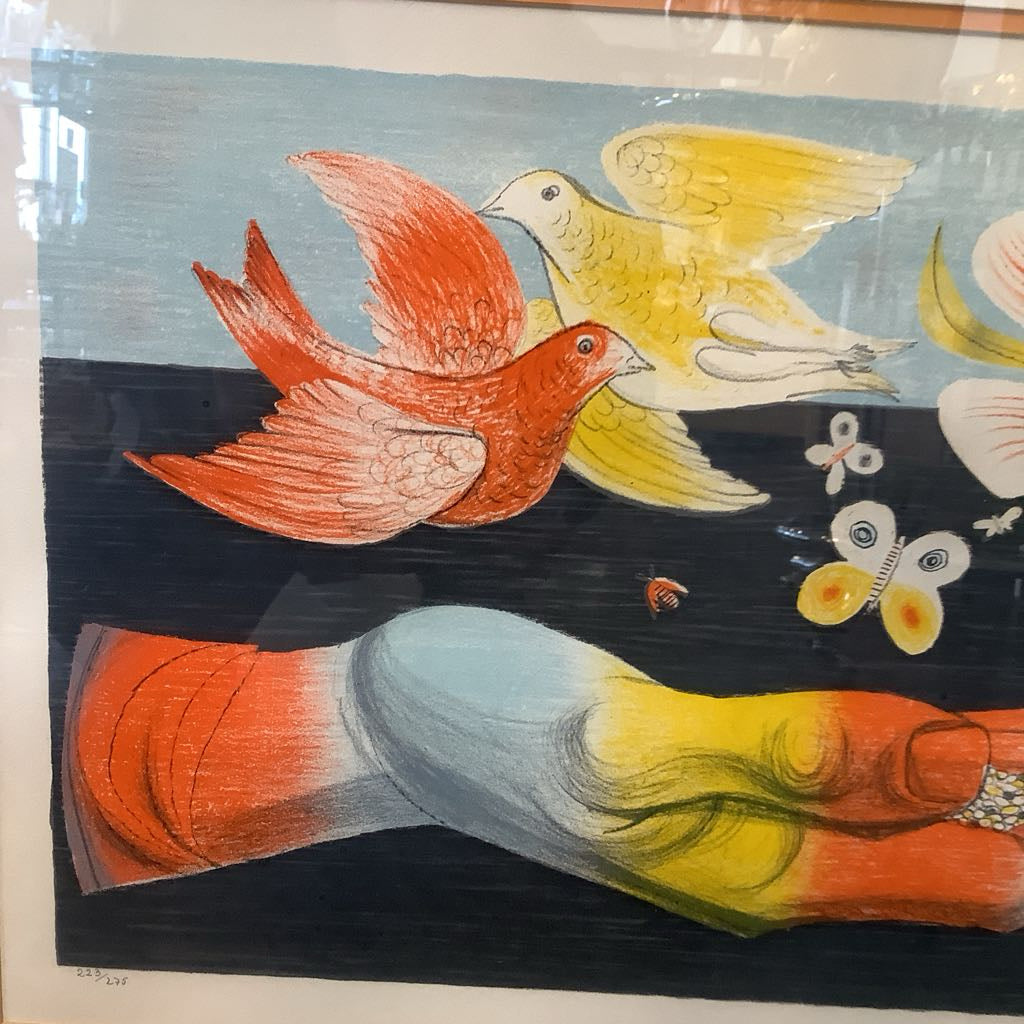 "Peace Offering" Lithograph by Anton Refregier