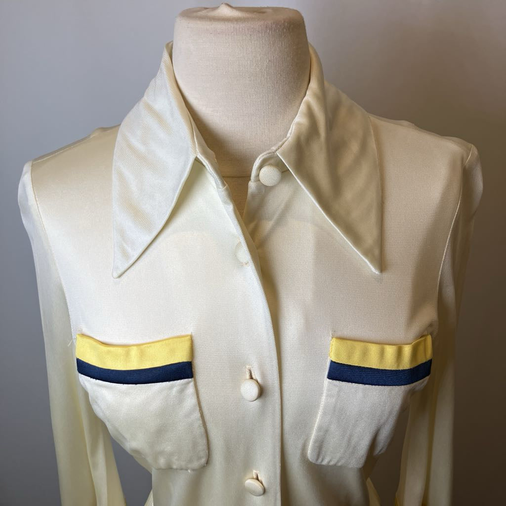 70s Fred Perlberg Pleated Dress