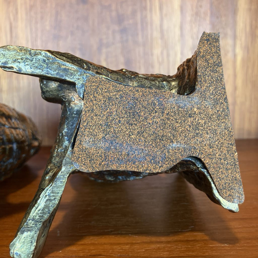 Vintage Metal Owl Bookends