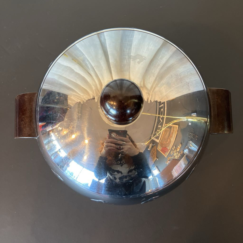 Vintage West Bend "Penguin" Ice Bucket with Bakelite Handles