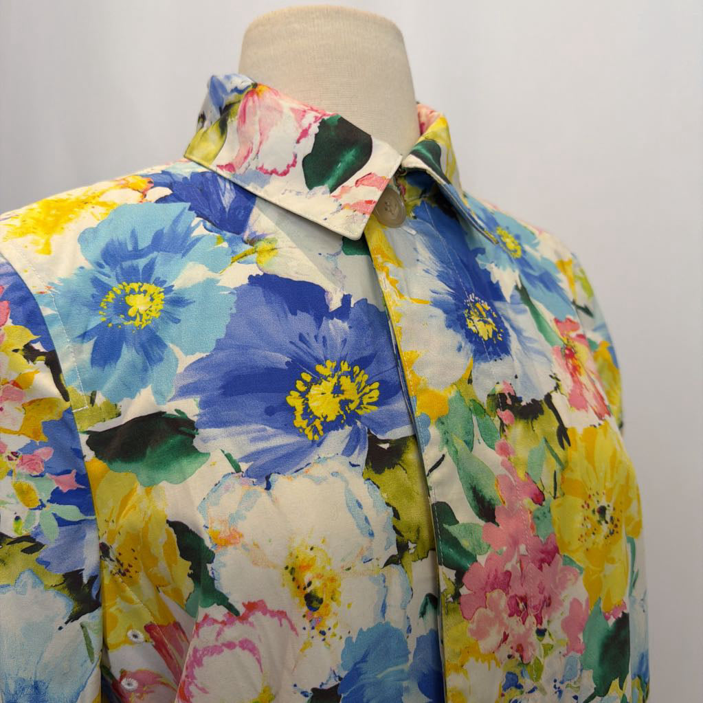 Y2K Polo Ralph Lauren Floral Coat