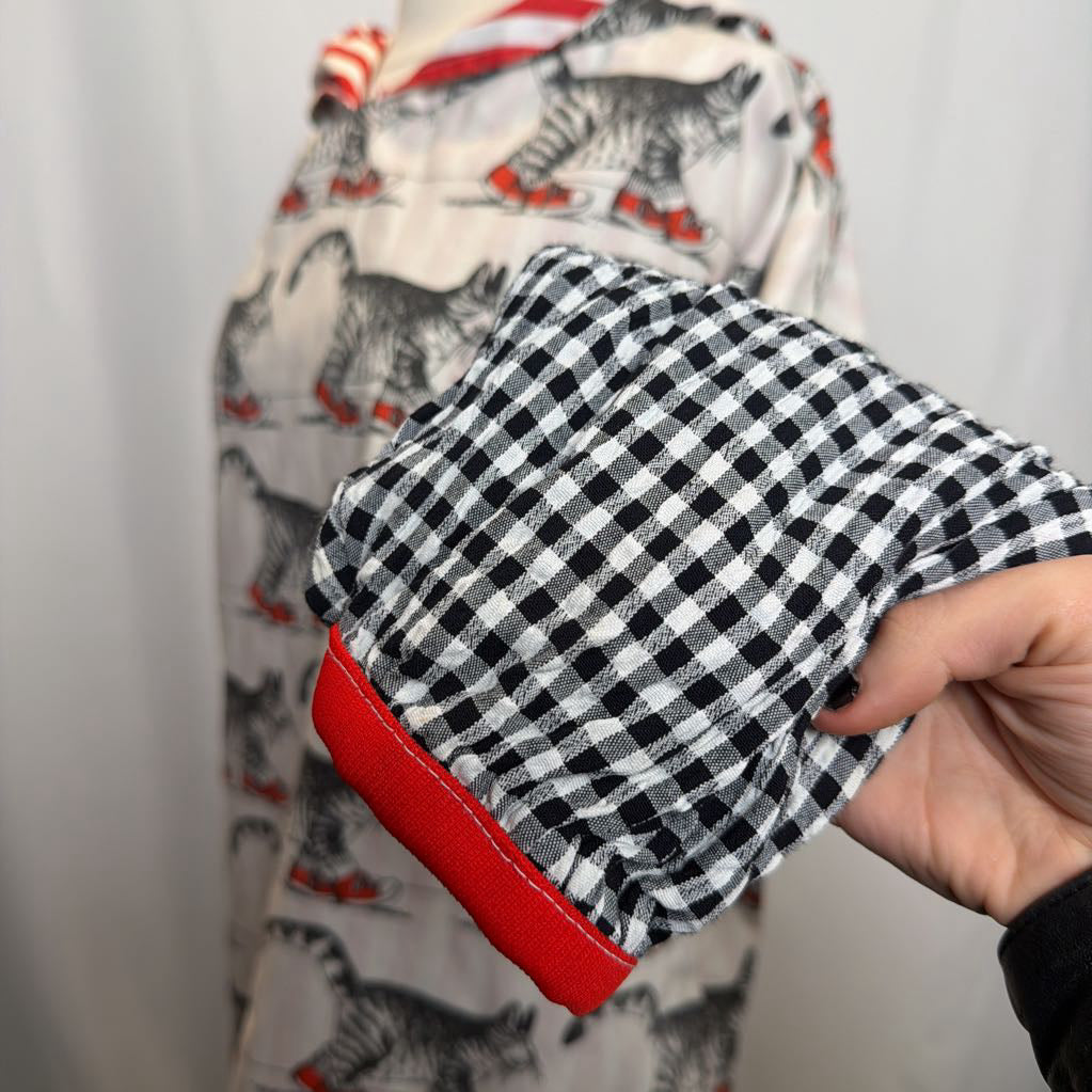 Upscaled Cat Sweater with Hood