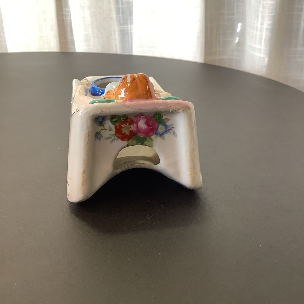 Vintage "Naughty Nodder" Ceramic Ashtray