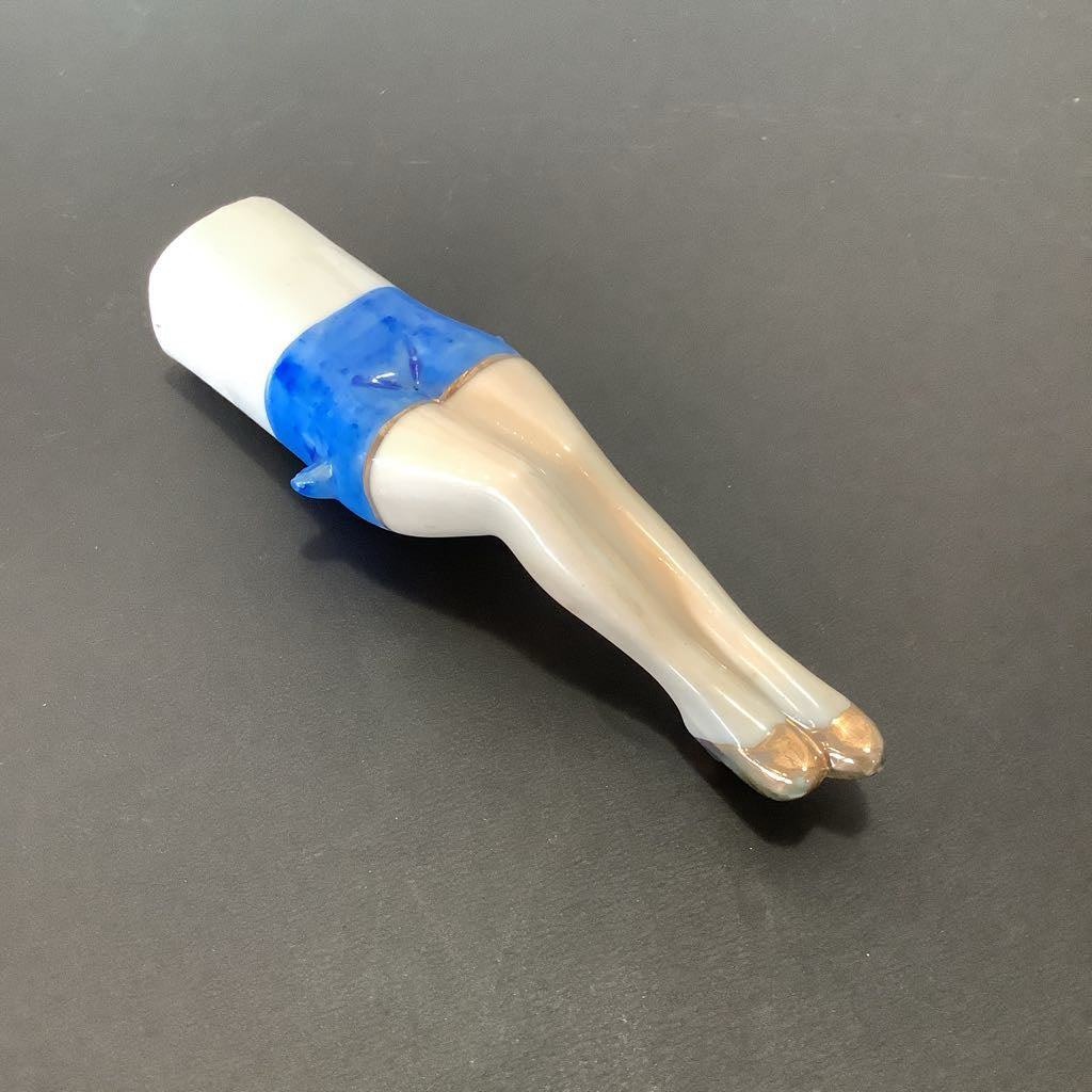 Vintage "Naughty Nodder" Ceramic Ashtray