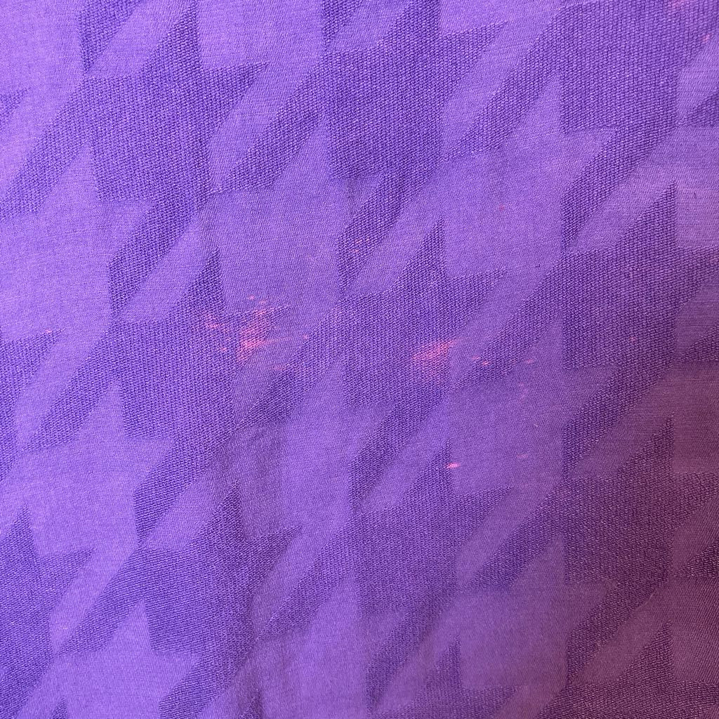 80s Darrot Club 2 Piece Purple Top and Bottom with Diamond Button