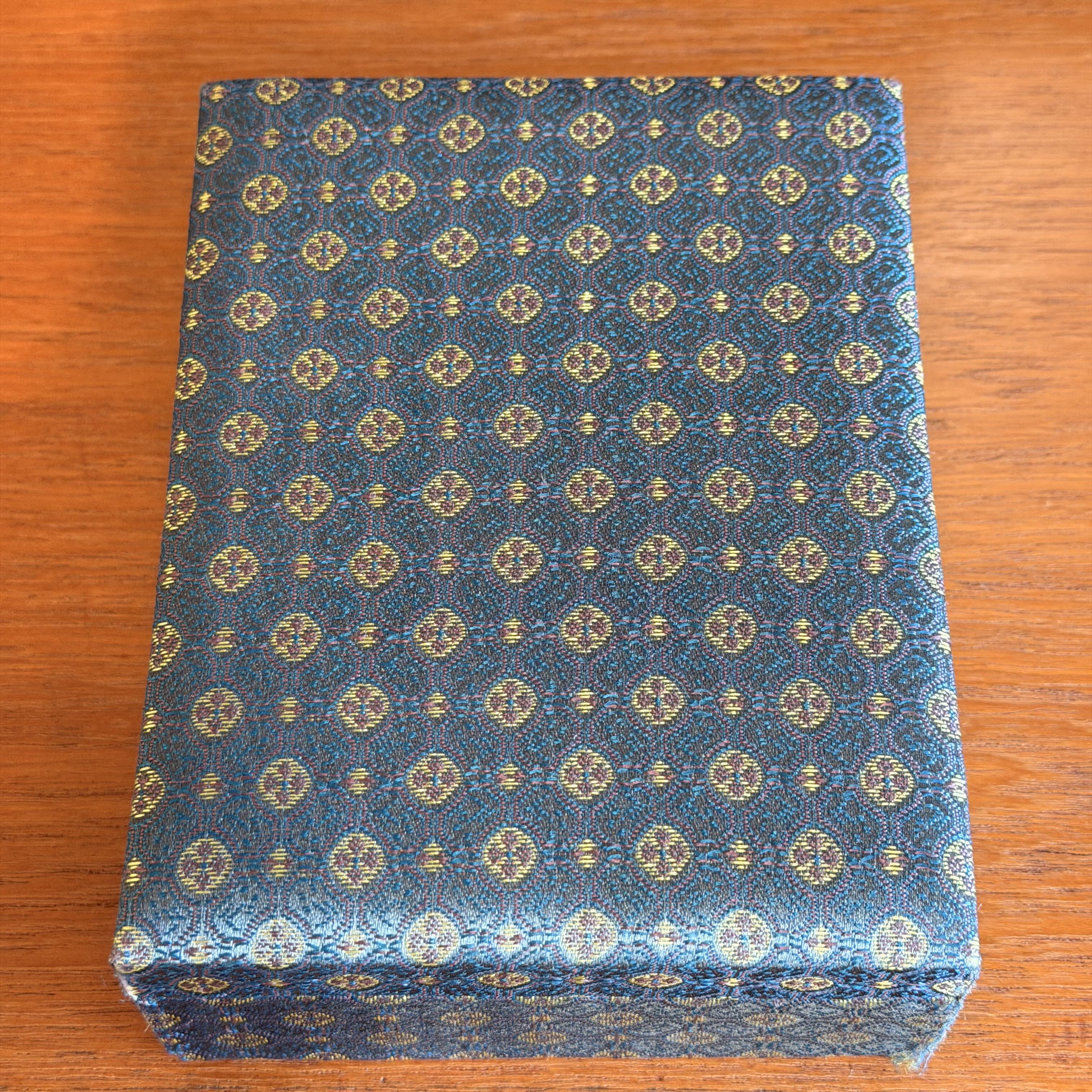 Vintage Chinese Glass Snuff Bottle in Original Box