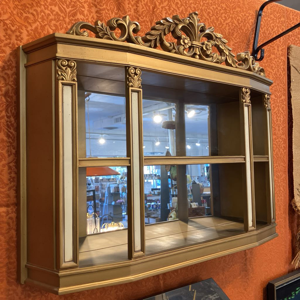 Vintage Gold Syroco Shadow Box