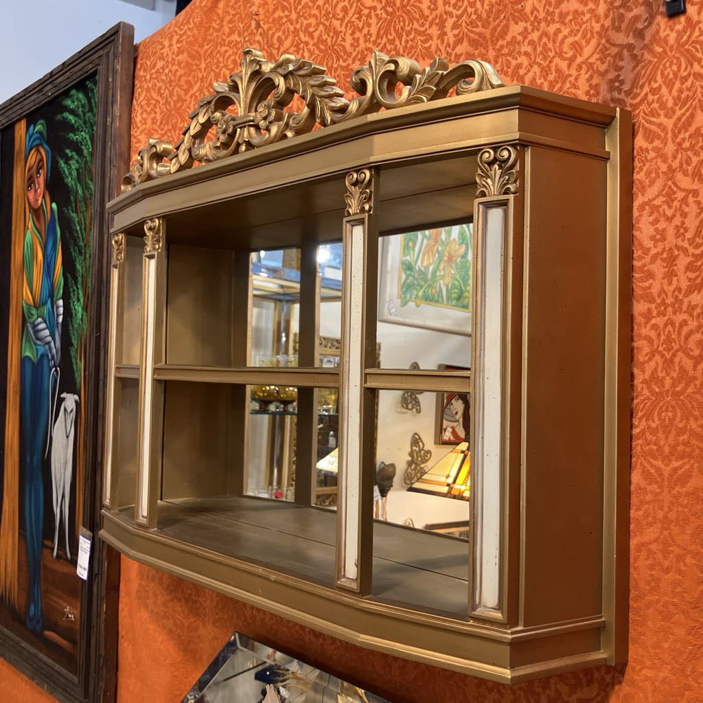 Vintage Gold Syroco Shadow Box