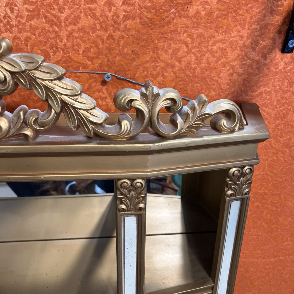 Vintage Gold Syroco Shadow Box