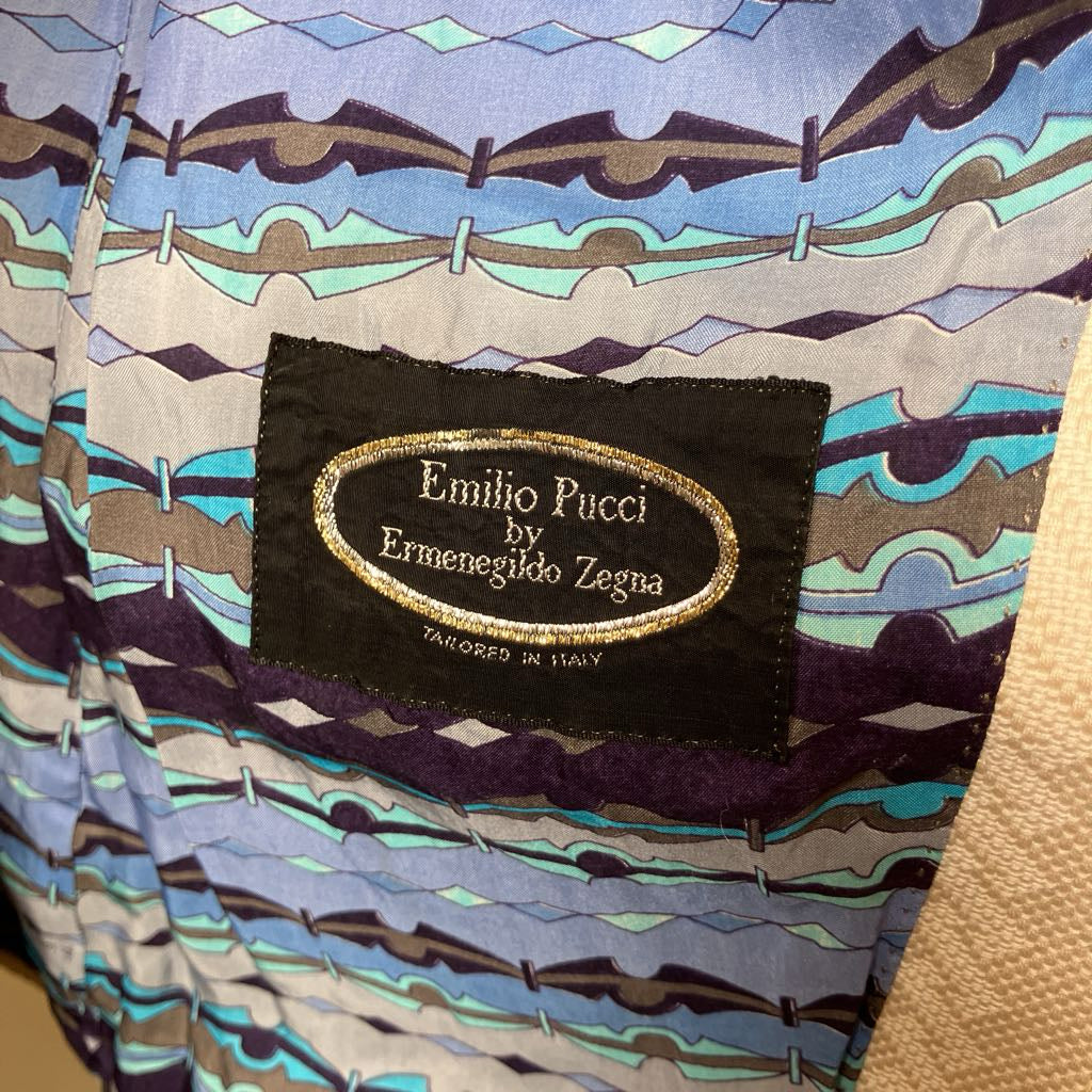 70s Rare Pucci x Zegna Blazer