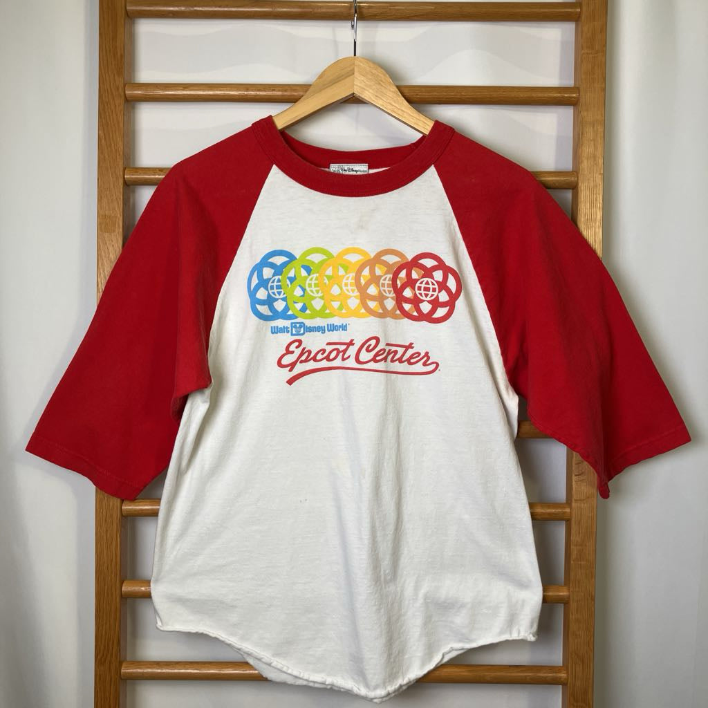 Vintage Walt Disney World Epcot Center Raglan T-Shirt