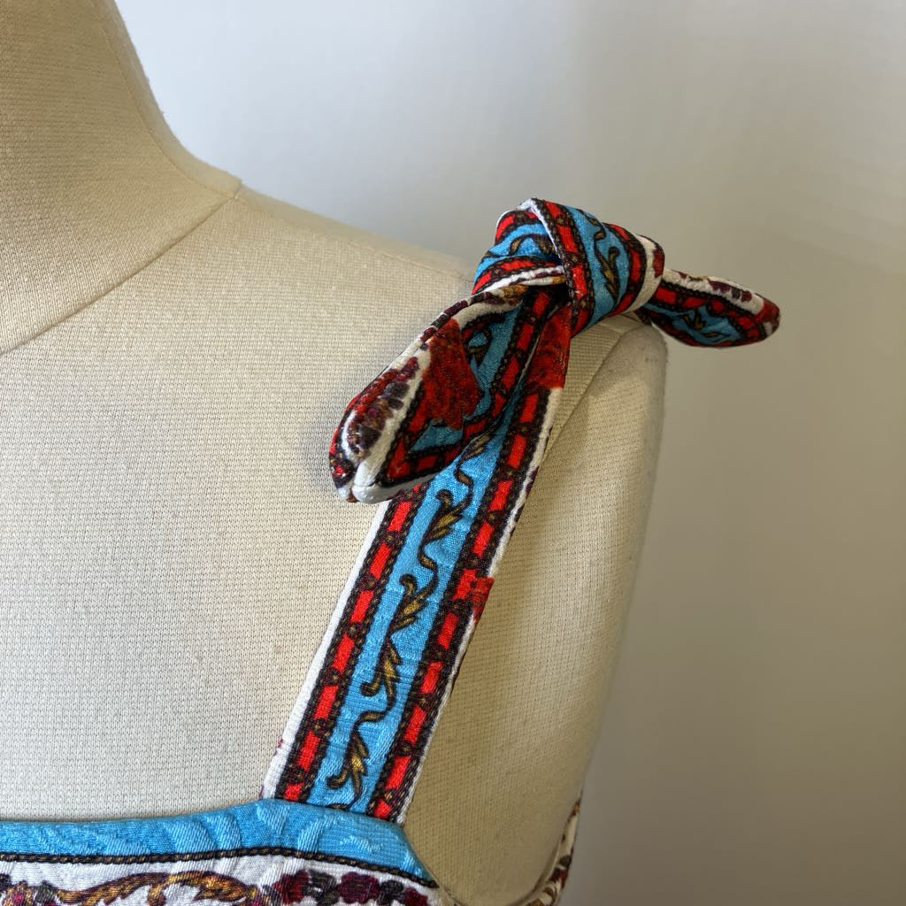 Y2k Italian Brocade Like Dress