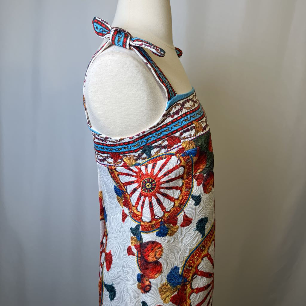 Y2k Italian Brocade Like Dress