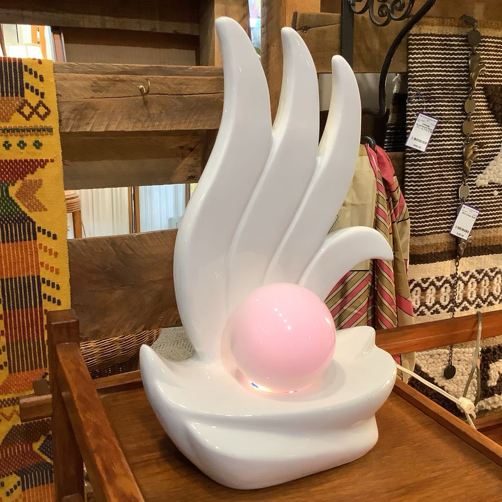 1980s Globe Wave Lamp