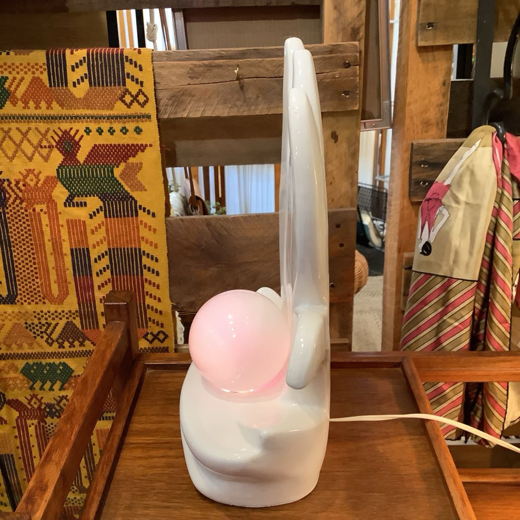 1980s Globe Wave Lamp