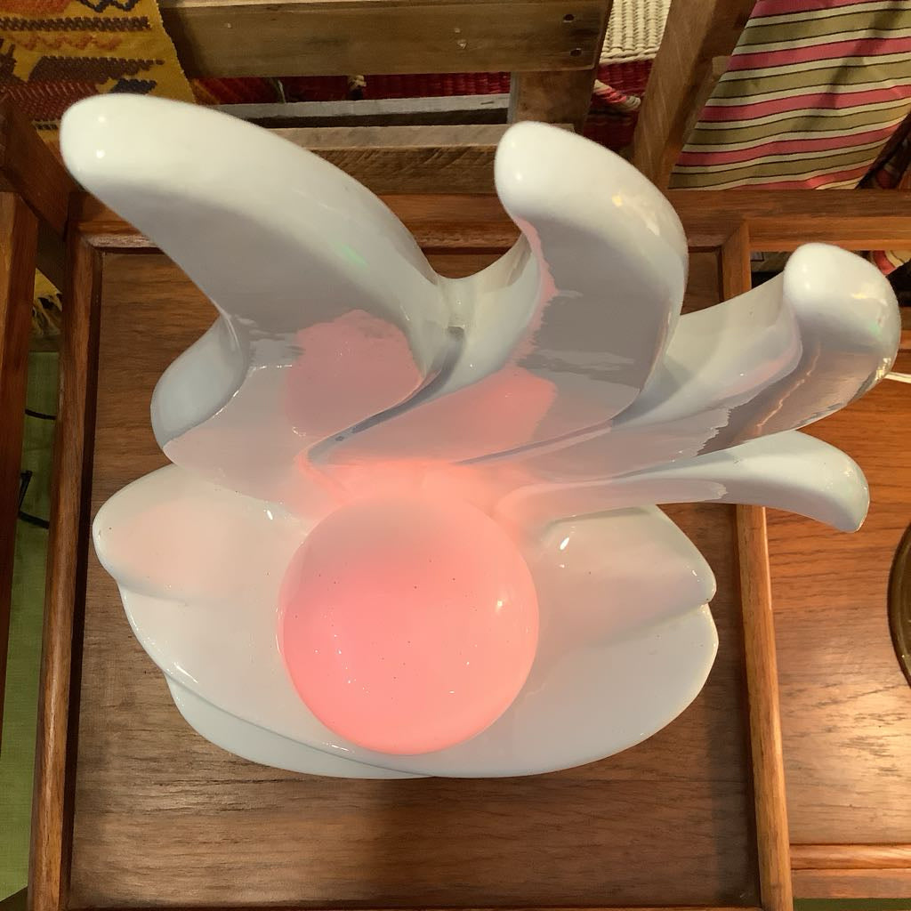 1980s Globe Wave Lamp