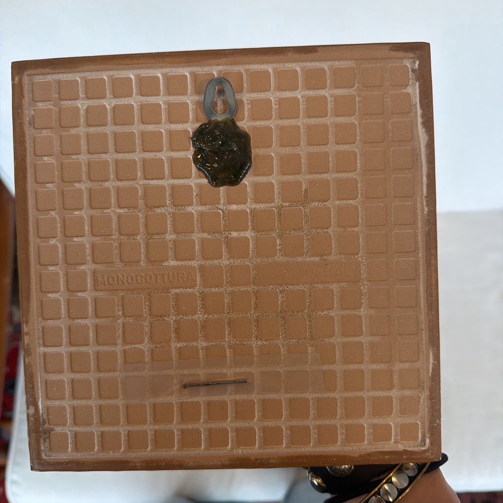 1980's RC Gorman Wall Decor on Italian Tiles - Set of 3