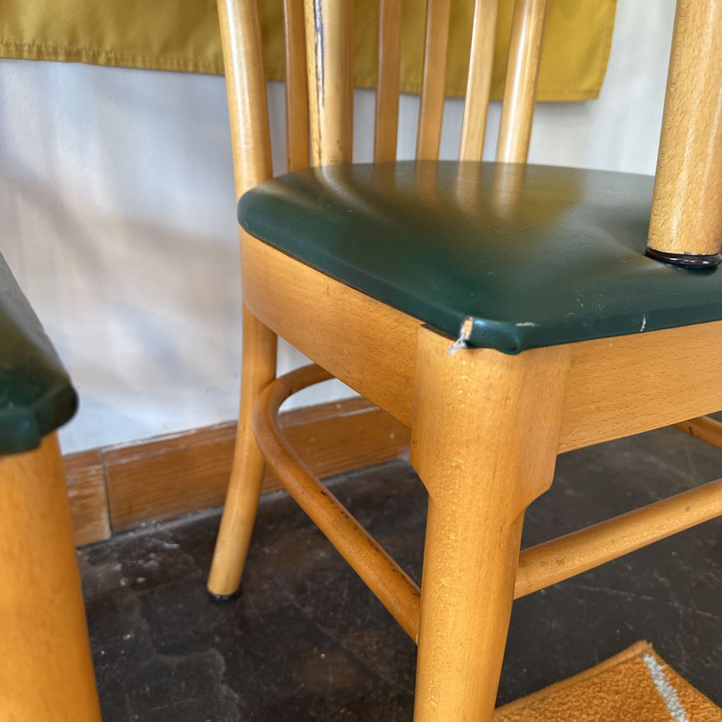 Mid Century Shelby Williams Bistro Chairs | Set of 4