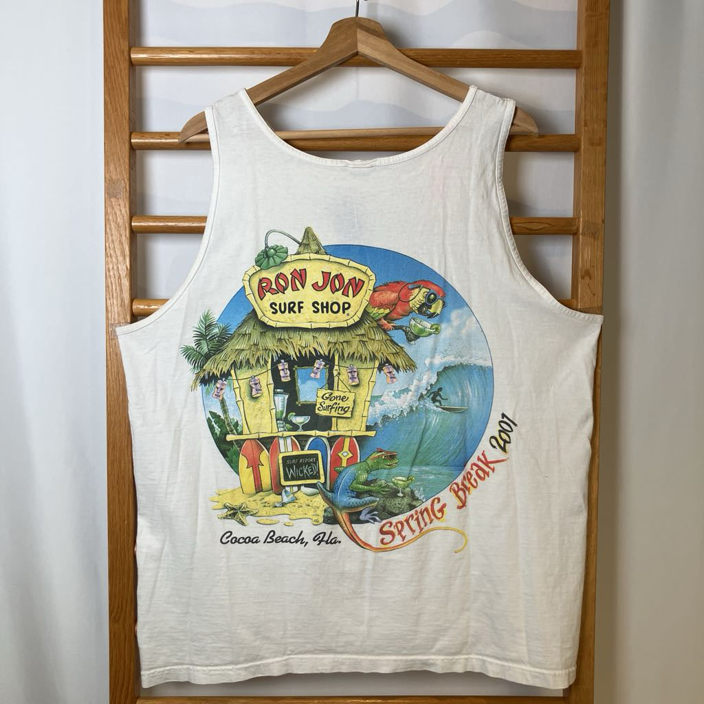 2001 Ron Jon Spring Break Tank Shirt