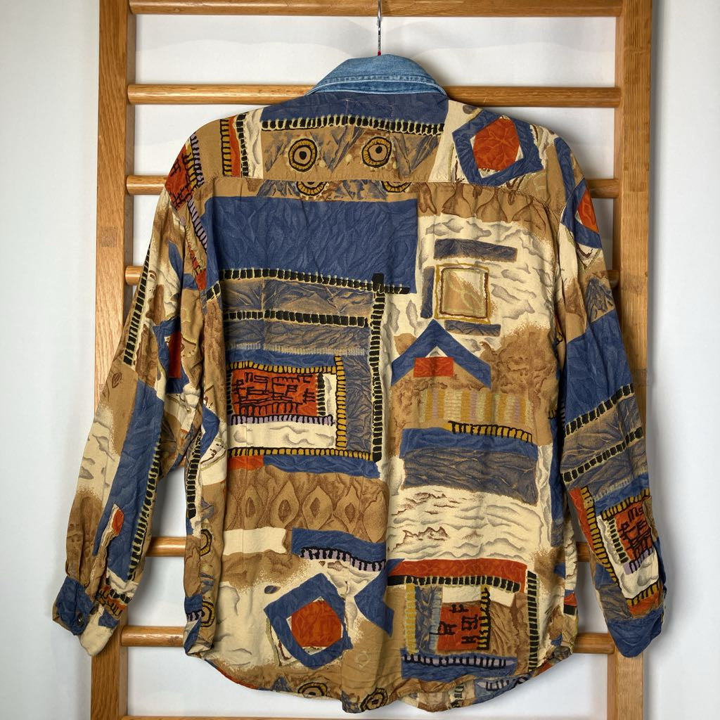 1990s No Barriers Button Up Shirt