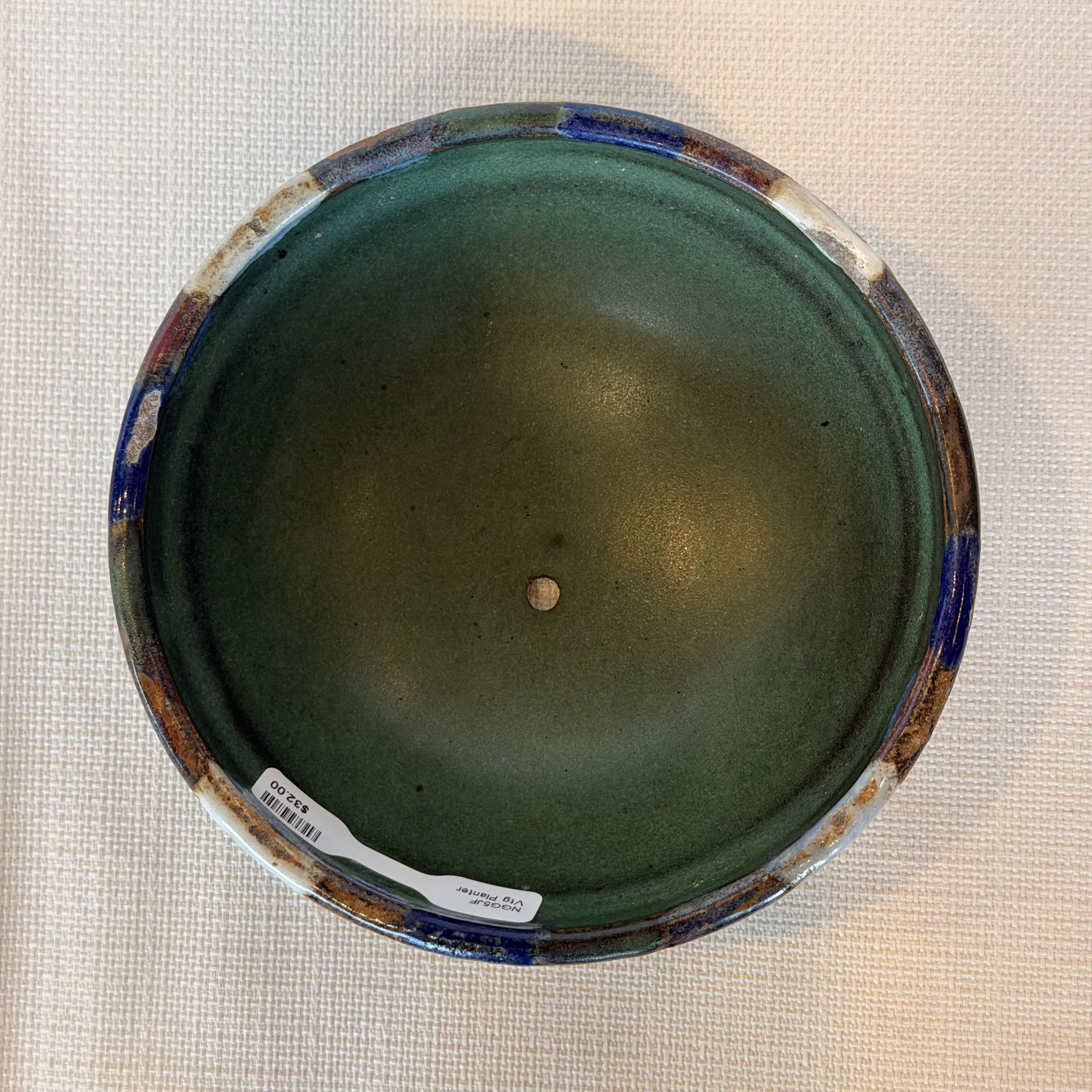 Vtg Planter Studio Pottery Handmade