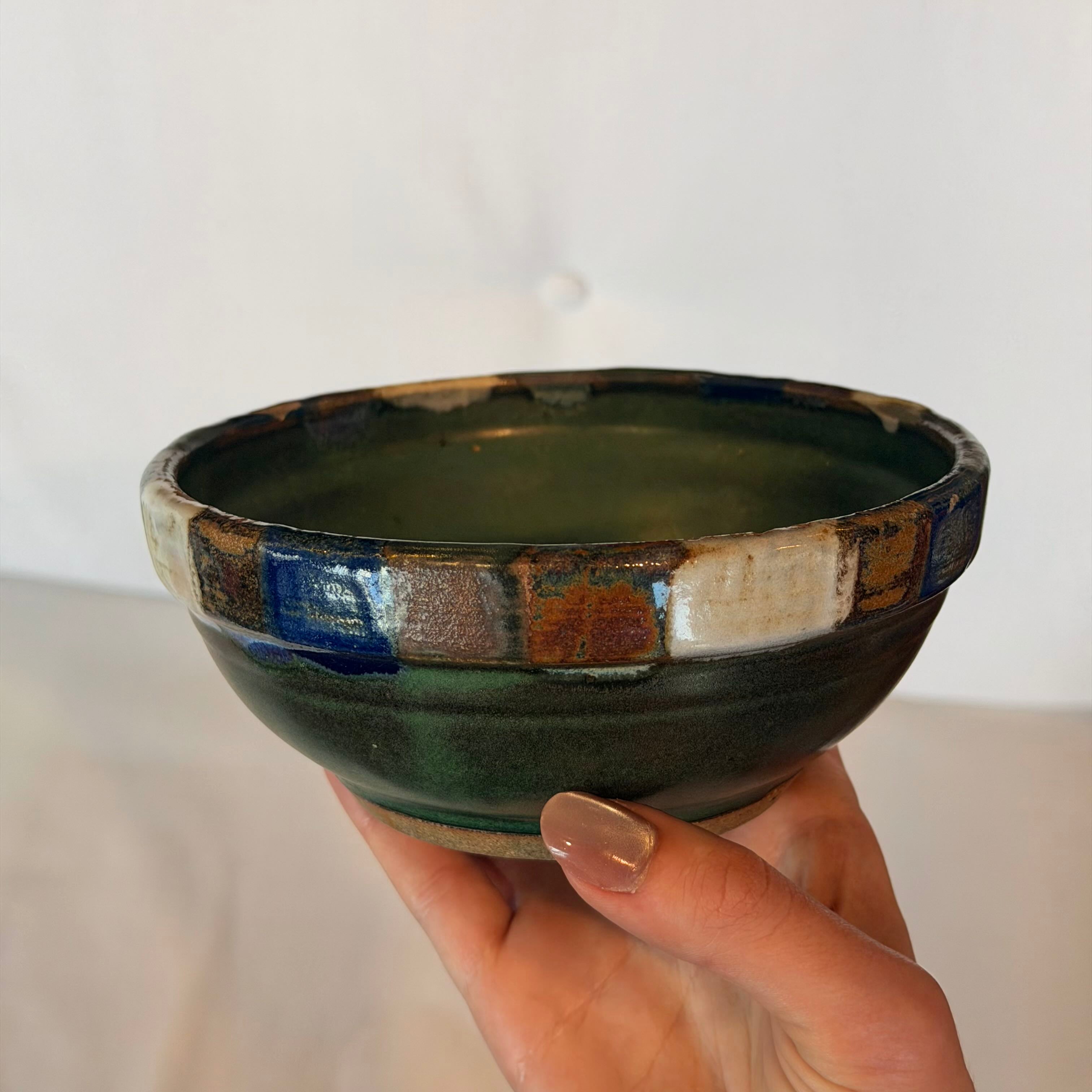 Vtg Planter Studio Pottery Handmade