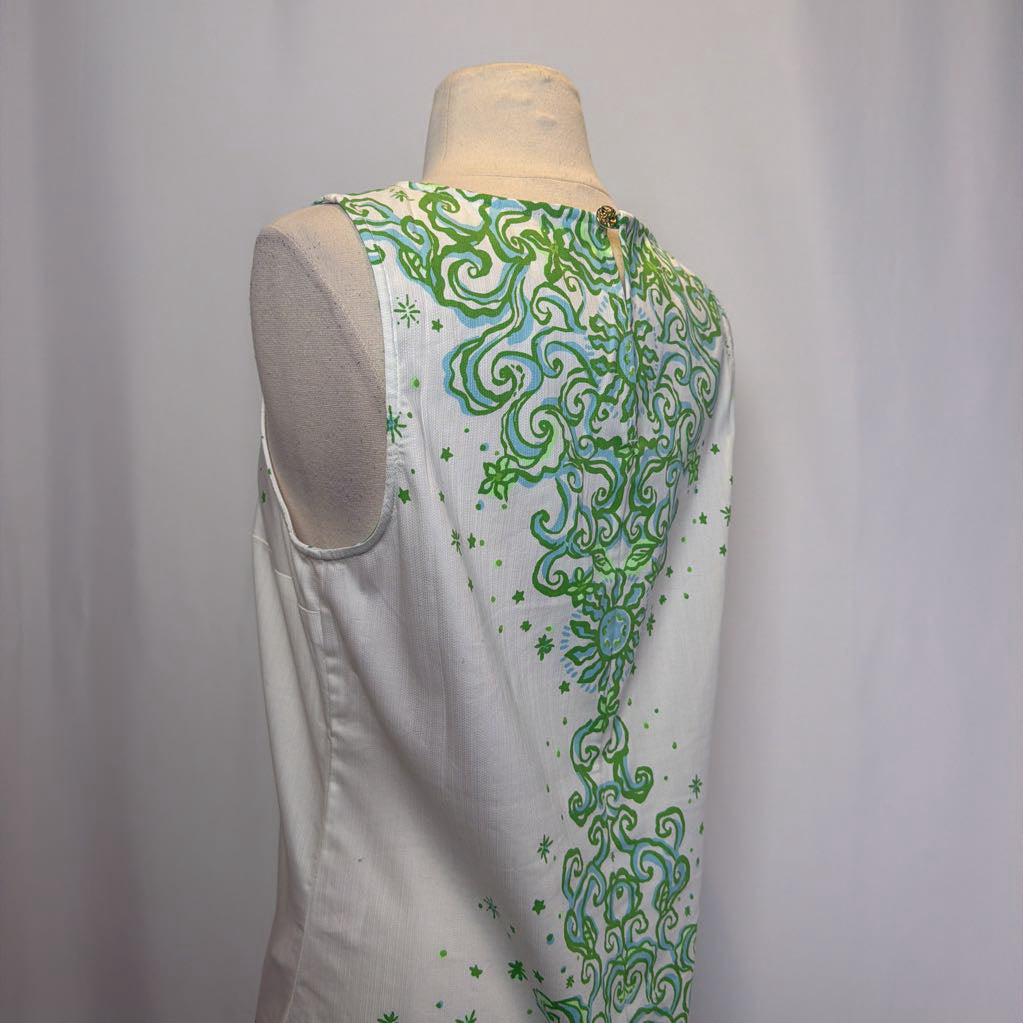 Lilli Pulitzer Palmita Tunic Resort White Sol Mates Engineered Tunic