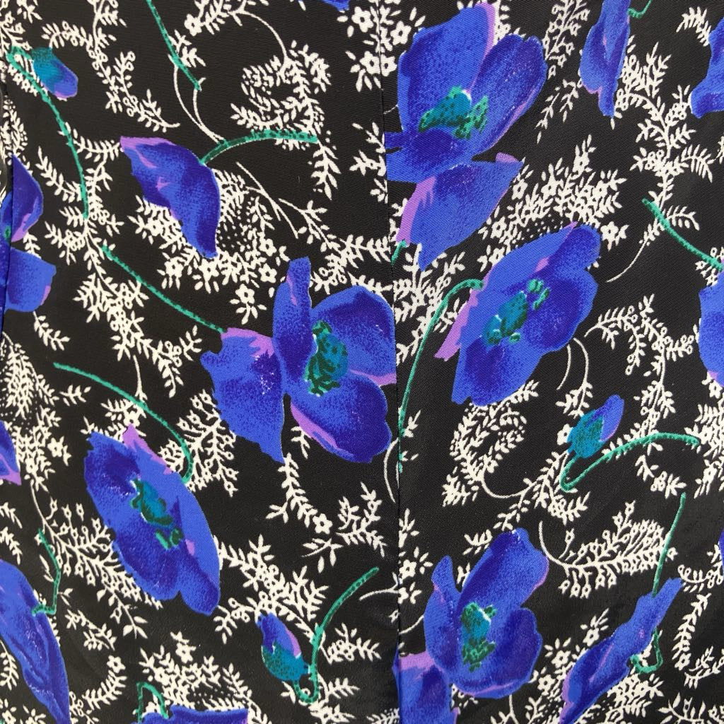 Close up of the design of the print of the dress