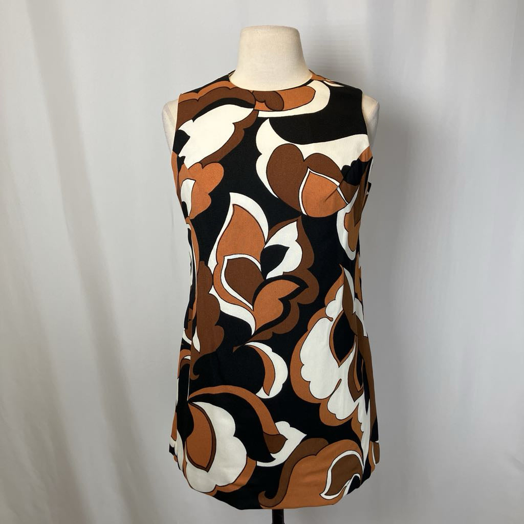60s Mod Go Go Shift Dress