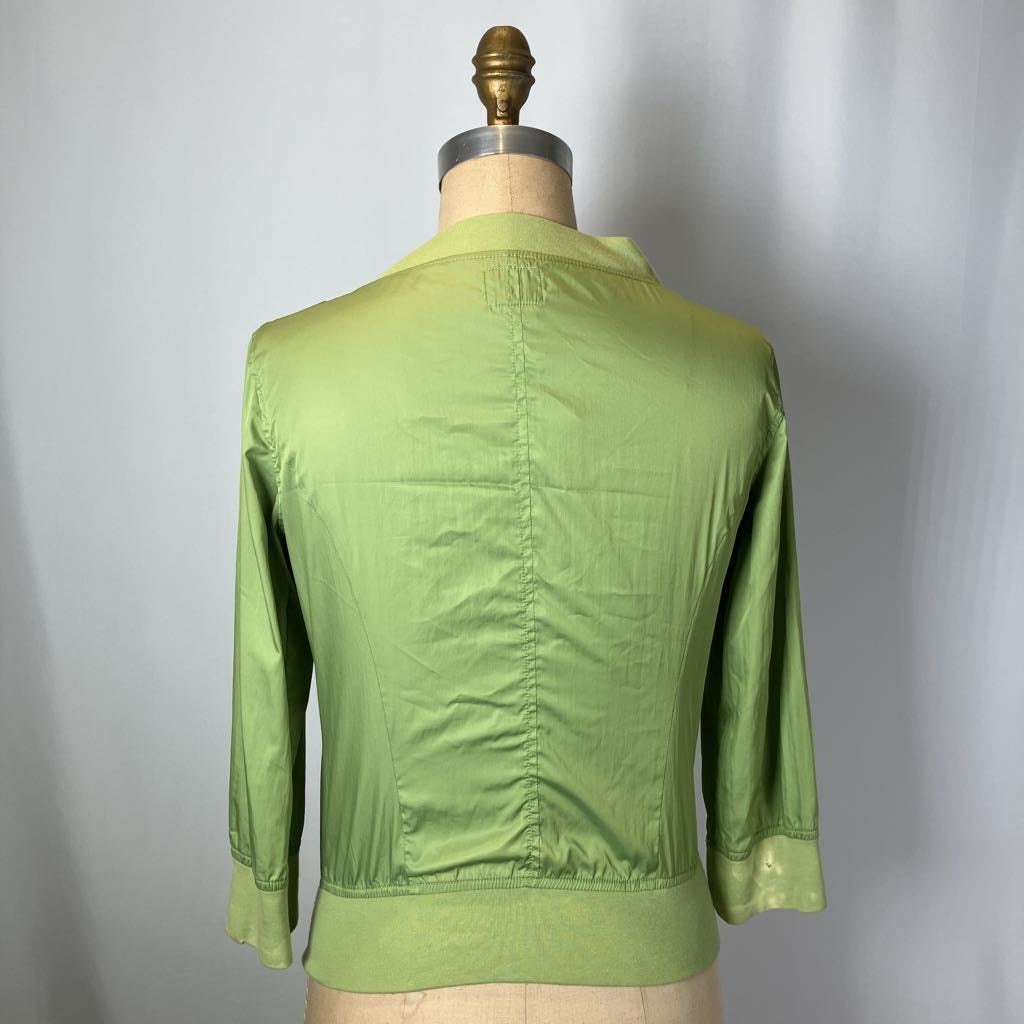 Gathered Front Miss Sixty Jacket Top