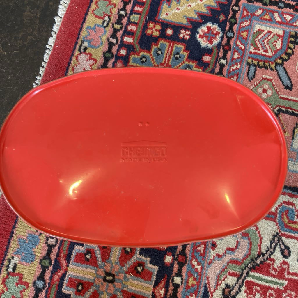 Vintage Cheinco Floral Waste Bin