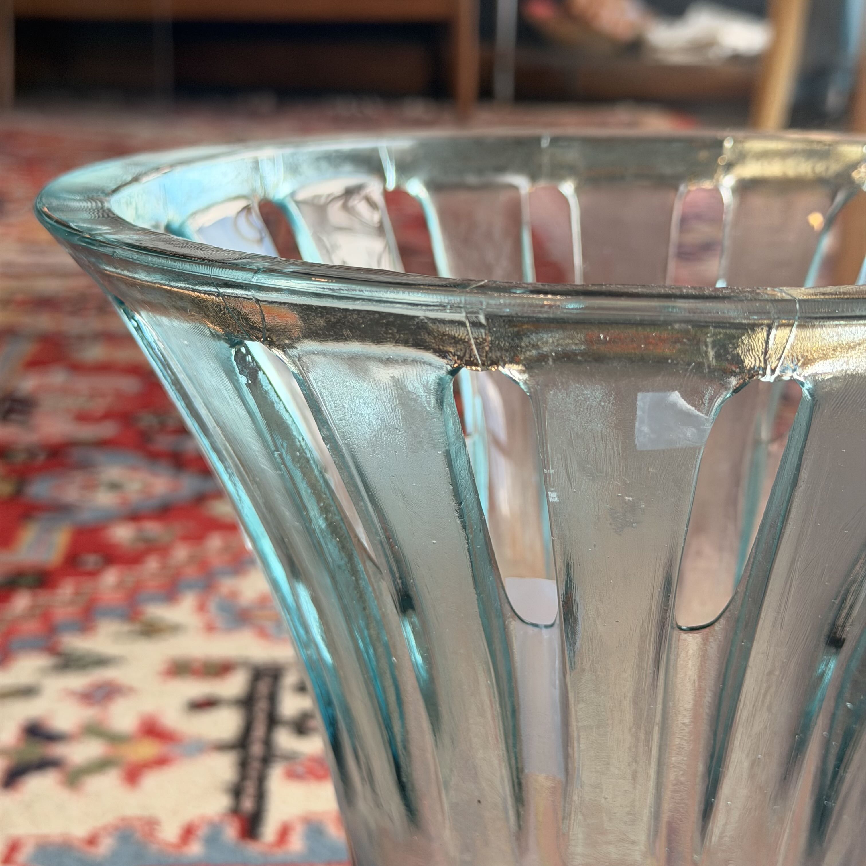 Close up of vase