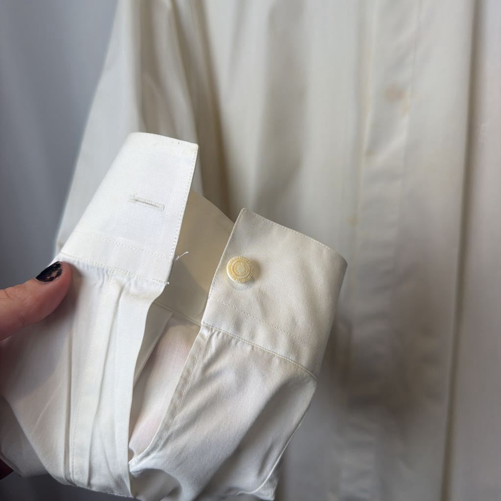 1990s Versace Classic V2 Shirt with Pointed Collar
