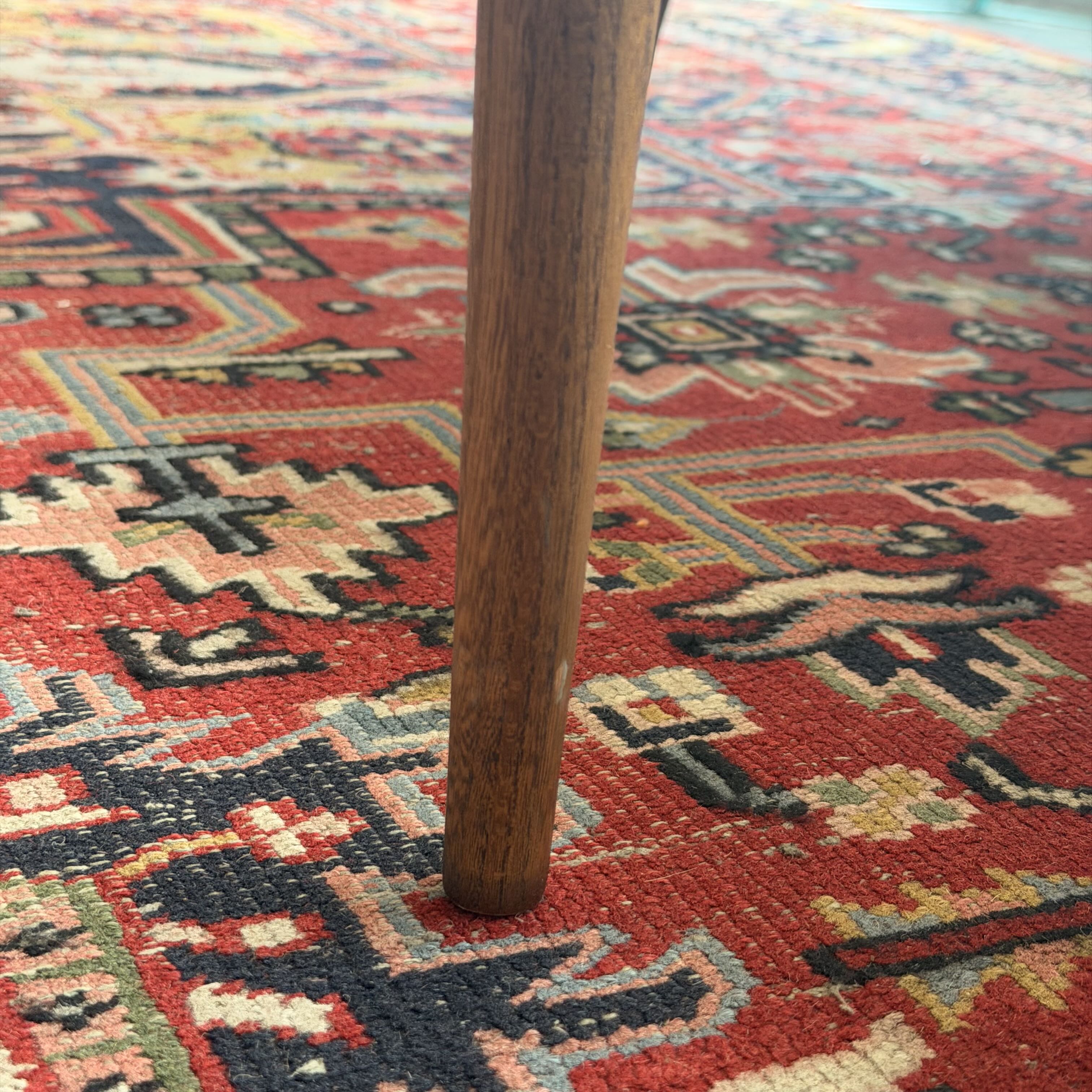 Lane Mid Century Modern Single Drawer Walnut End Table