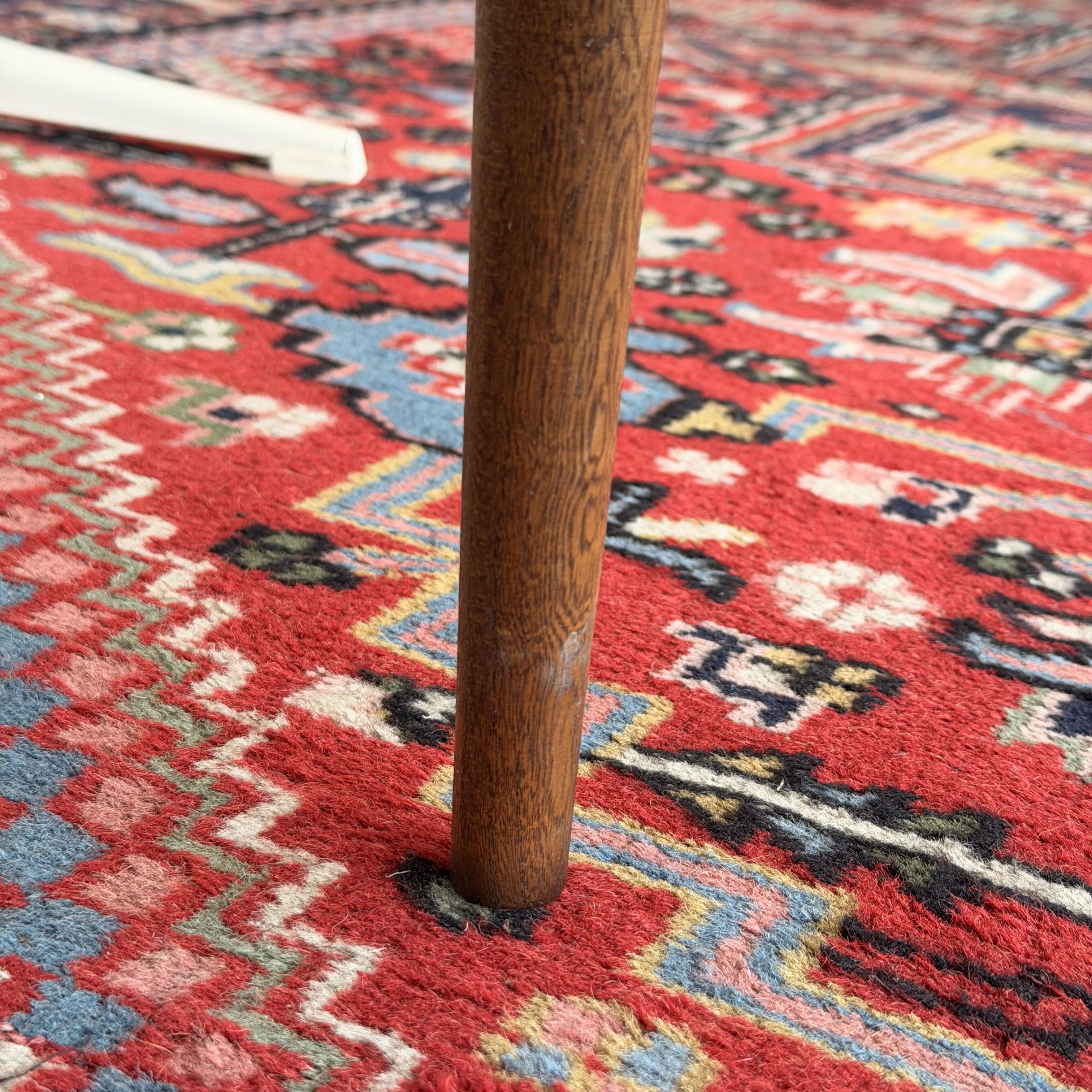 Lane Mid Century Modern Single Drawer Walnut End Table