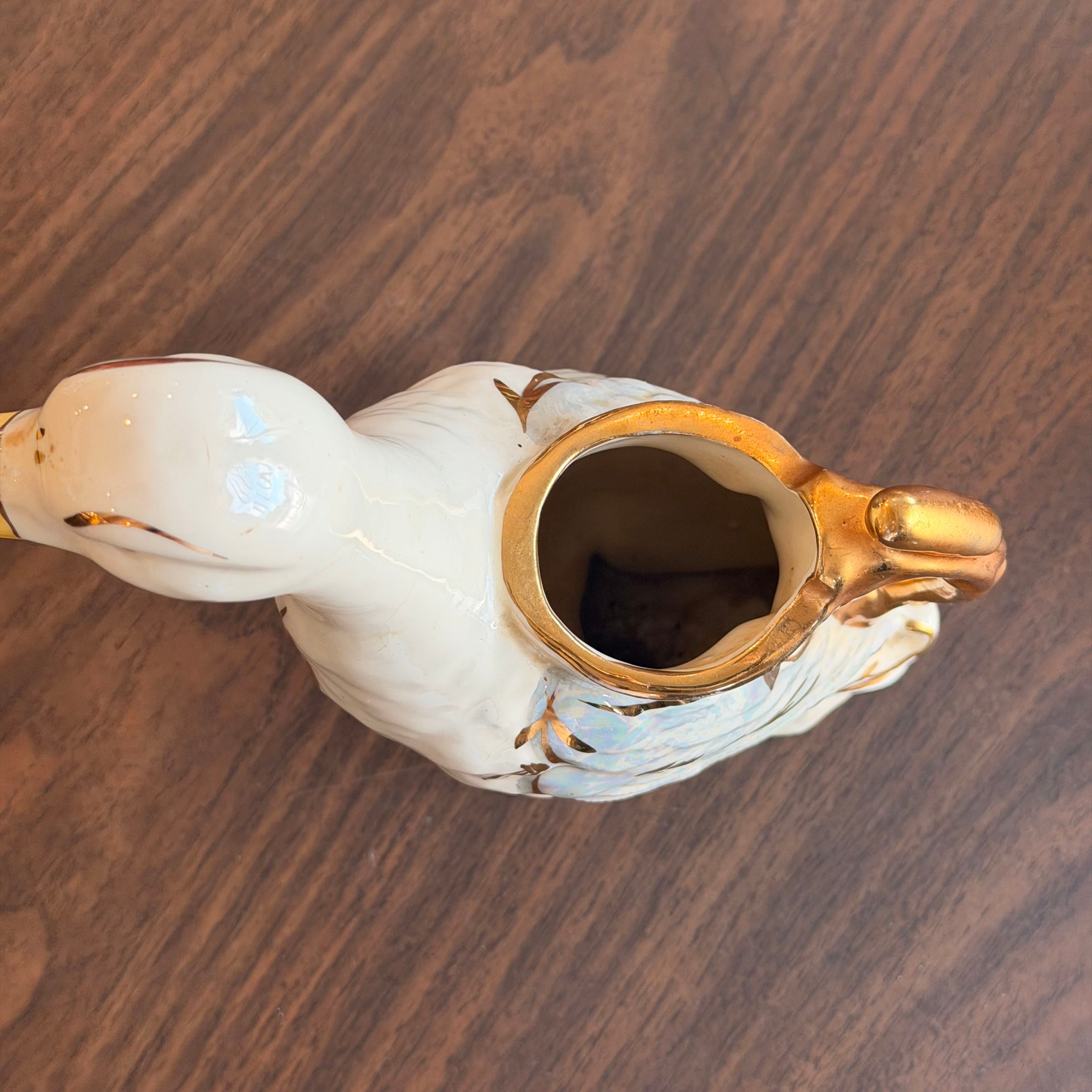 Vintage Ceramic Duck Pitcher