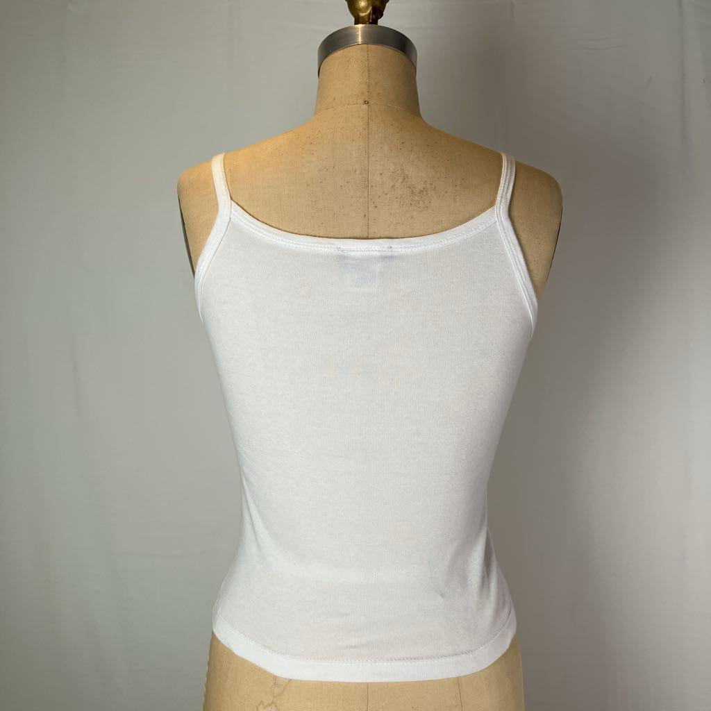 Hawaiian Dancer White Tank