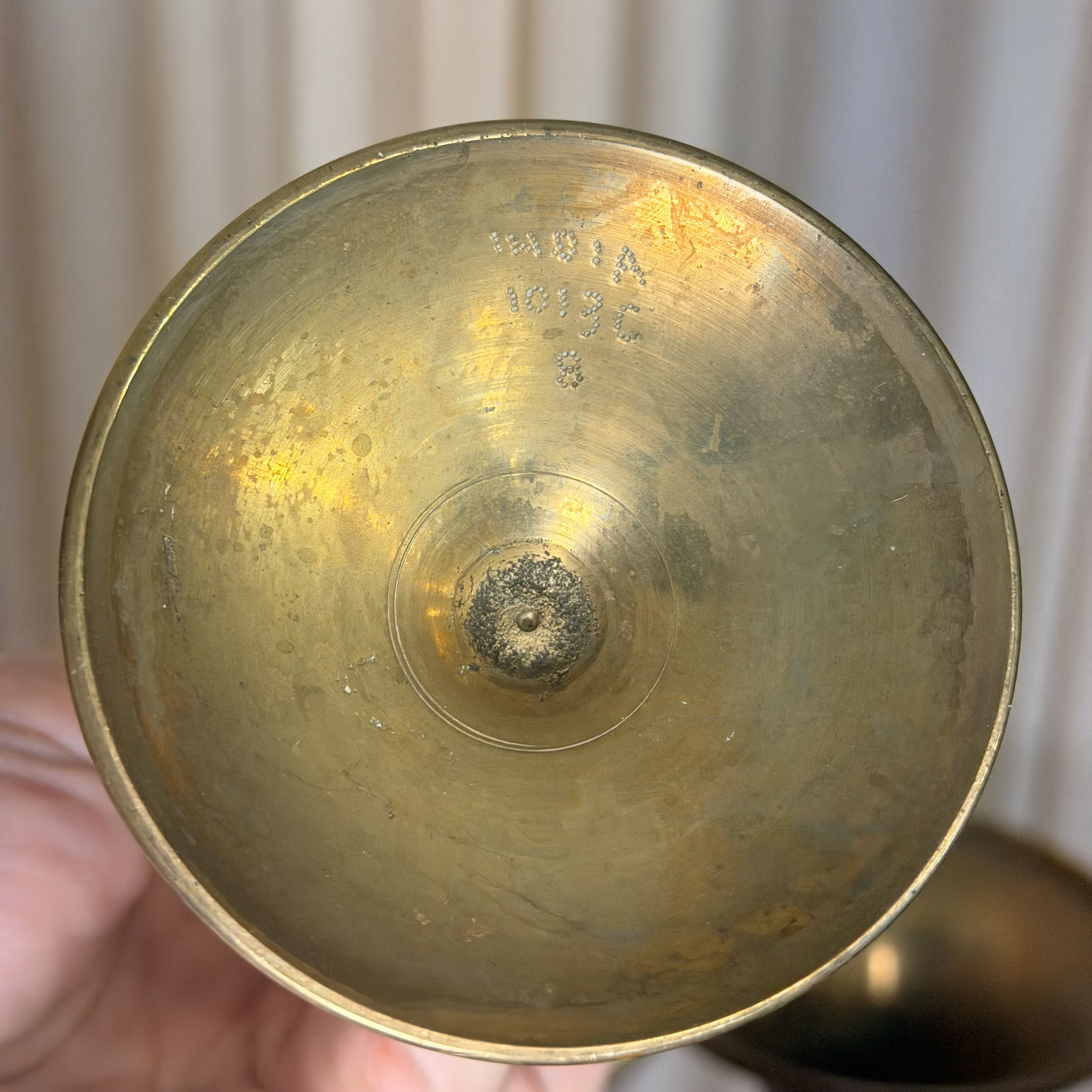 Indian Brass Vases set of 2