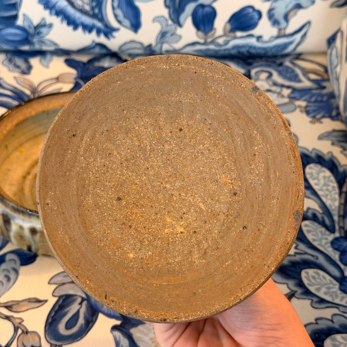 1960s Pottery Bowl w/ Lid