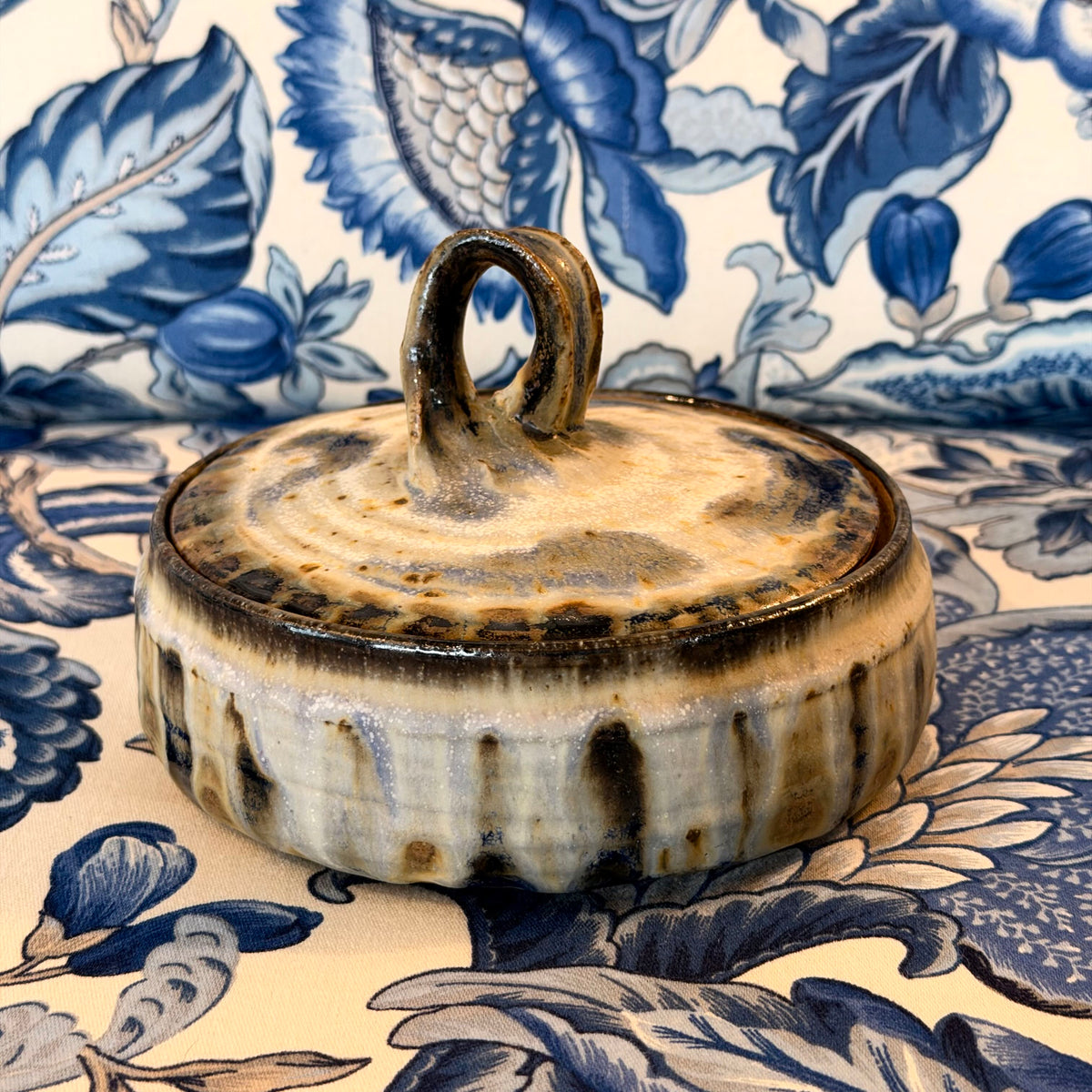 1960s Pottery Bowl w/ Lid