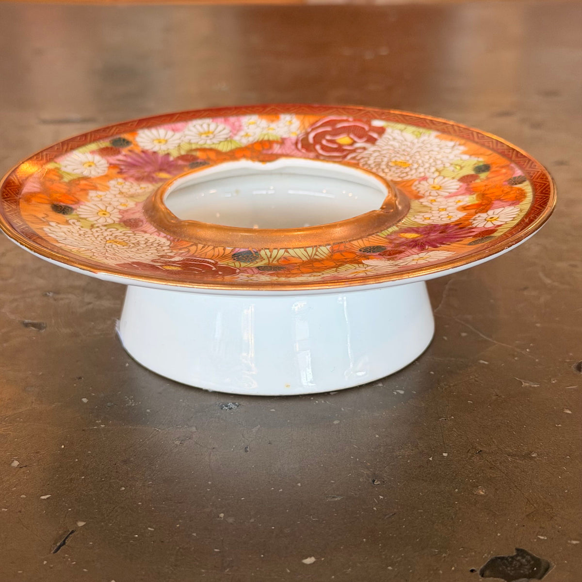 Japanese Floral Ashtray