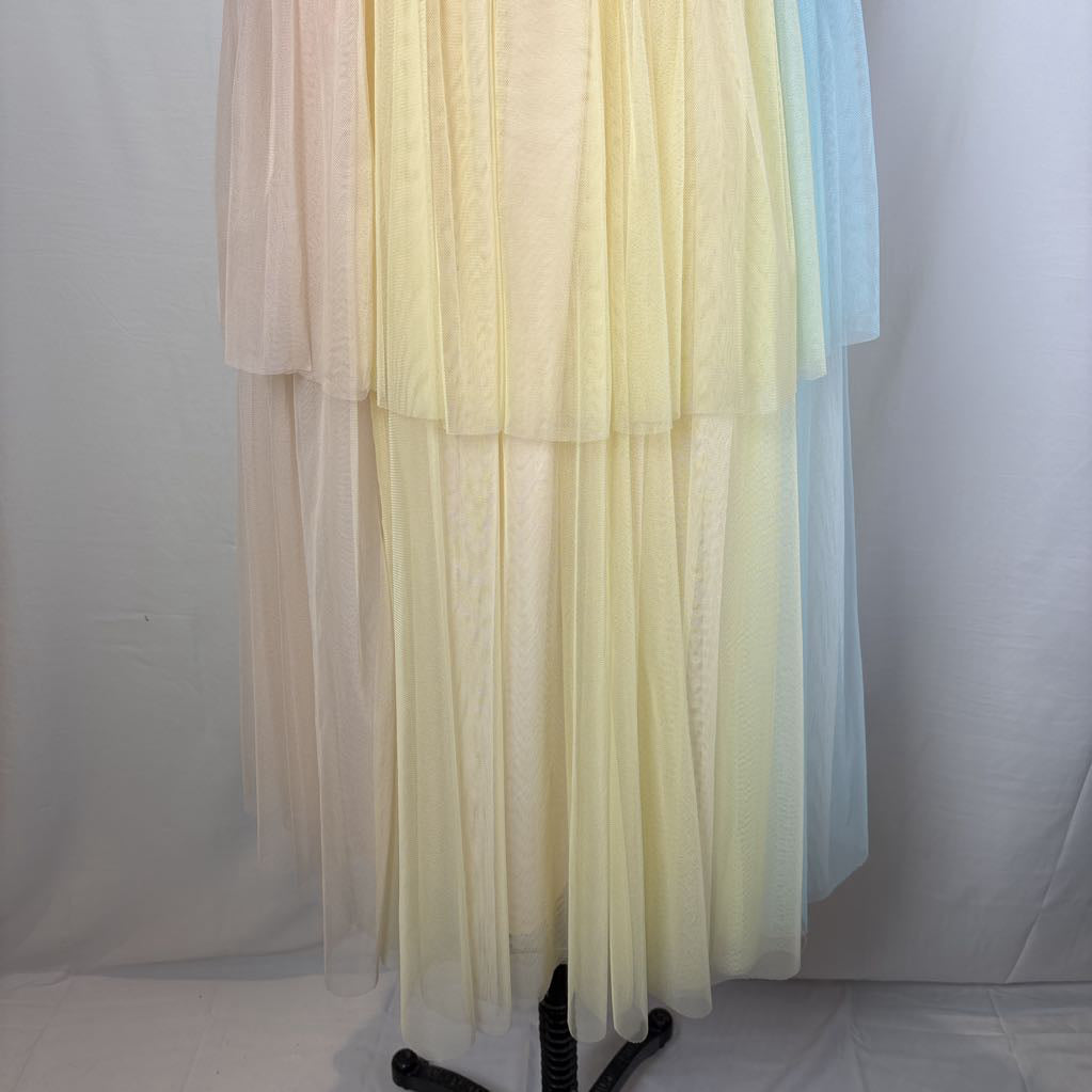 Pernille Rosenkilde Strapeless Tiered Tulle Dress