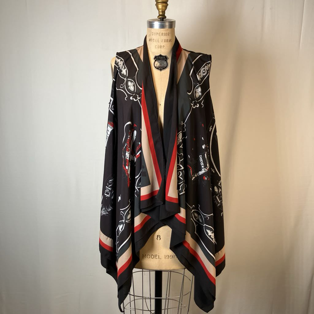 DKNY Scarf Vest