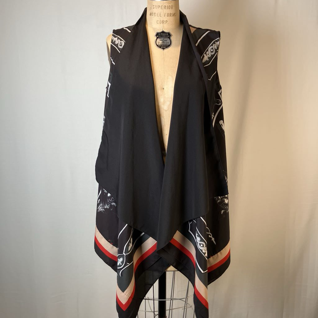 DKNY Scarf Vest