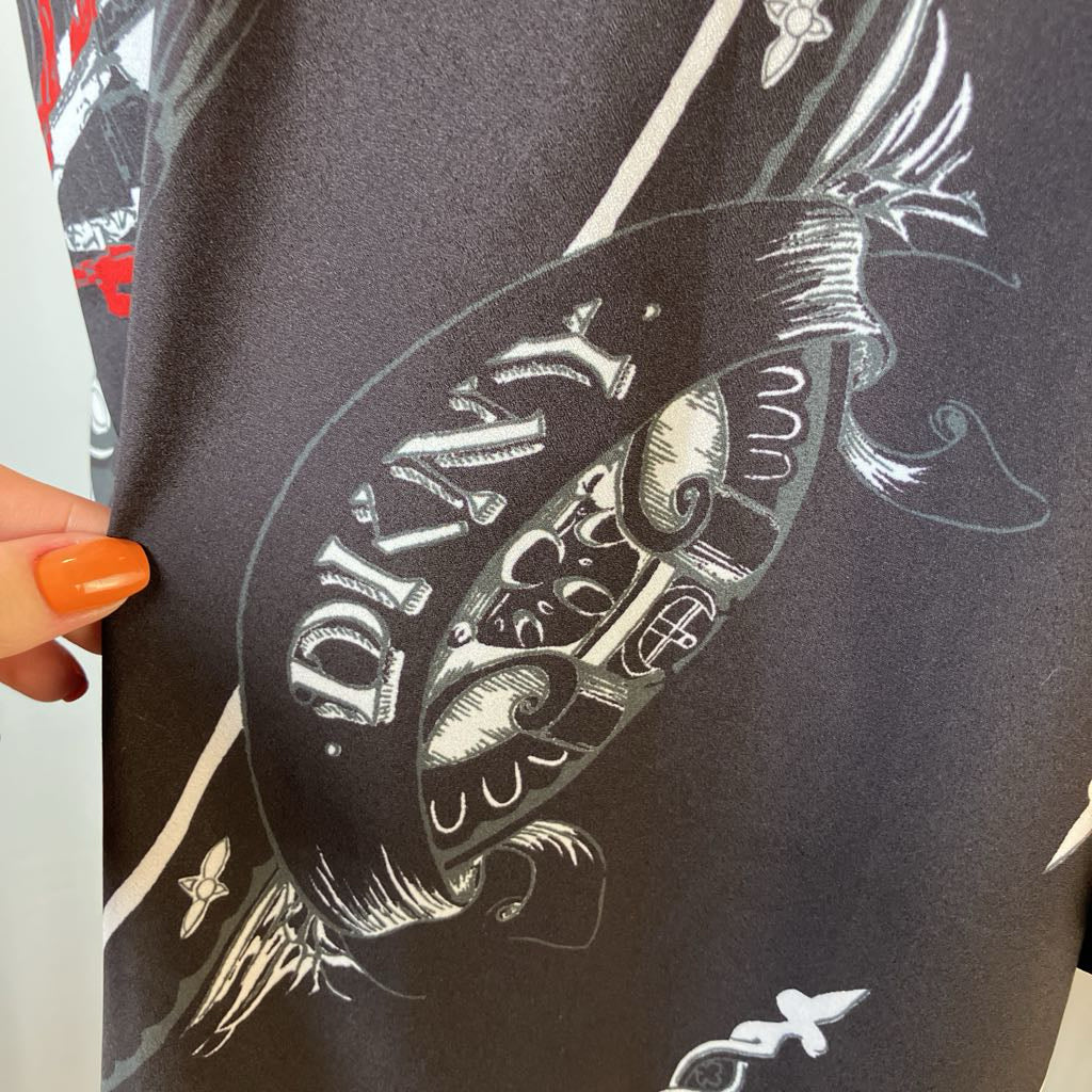 DKNY Scarf Vest