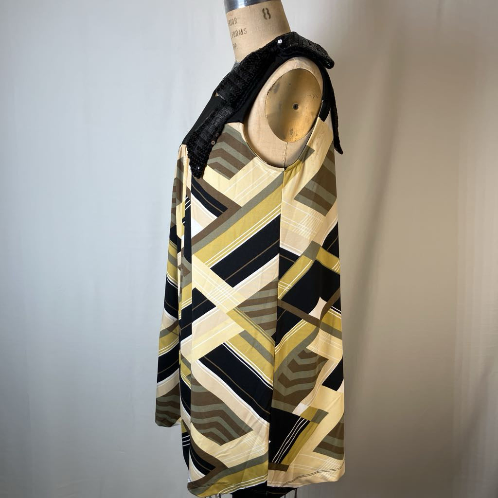Julie Brown Geo Pattern Dress